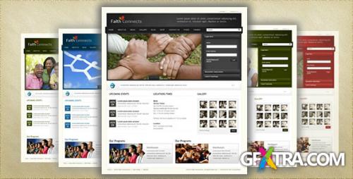 ThemeForest - Faith Connect Xhtml Template