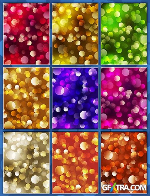 Color Bokeh Backgrounds Pack #1