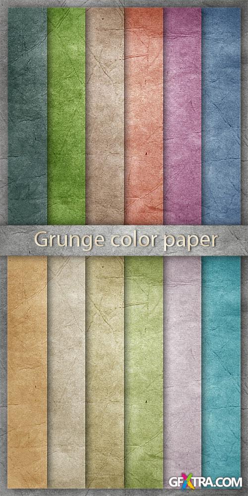 Grunge Color Papers