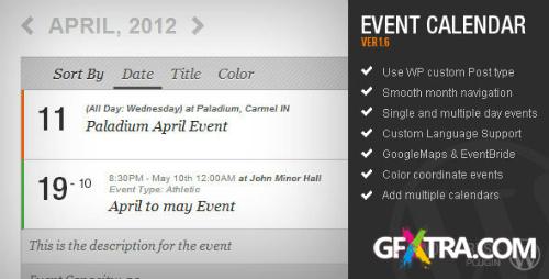 CodeCanyon - AJDE Event Calendar v1.6 WordPress Plugin