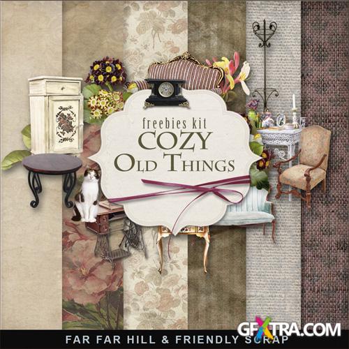 Scrap-set - Cozy Old Things