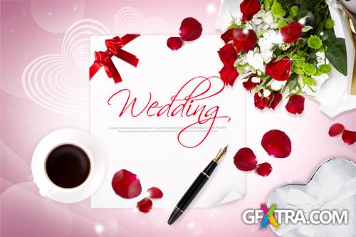 PSD Source - Wedding Invitation