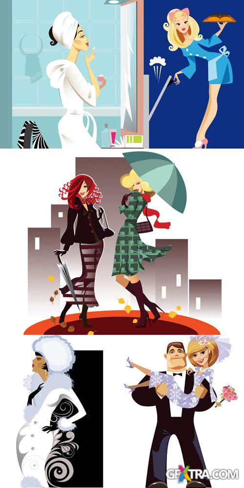 Fashion and Style Vector Set #1