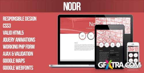 ThemeForest - Nodr - A responsive coming soon template