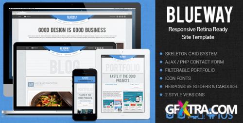 ThemeForest - Blueway - Responsive & Retina Ready Web Template