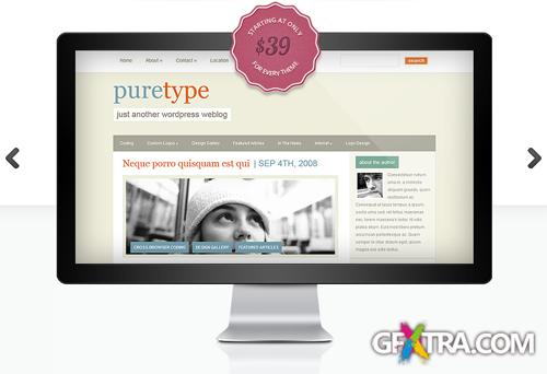 ElegantThemes - PureType v5.6 - WordPress Theme