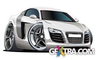 Vector Cool Cars Collection - 25 EPS