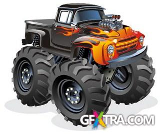 Vector Cool Cars Collection - 25 EPS