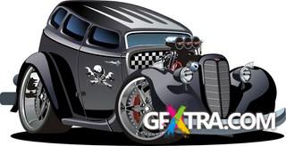 Vector Cool Cars Collection - 25 EPS