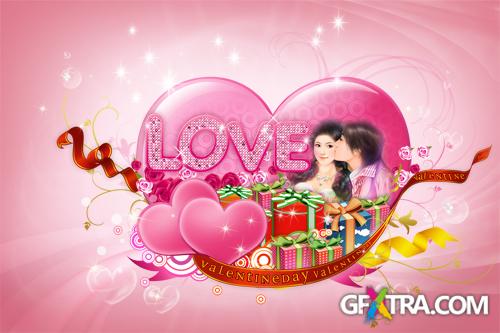 PSD Source - Valentines Day 2013 #1