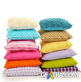 Colorful Pillows and Plaids - 24x PGs