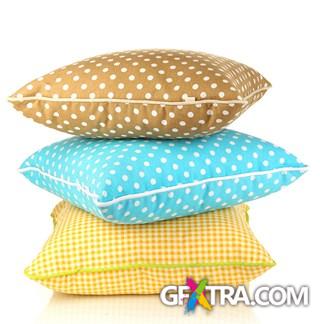 Colorful Pillows and Plaids - 24x PGs