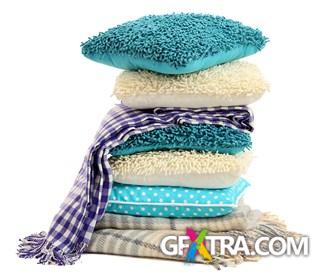 Colorful Pillows and Plaids - 24x PGs