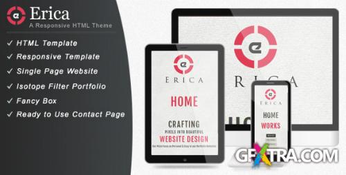 ThemeForest - Erica - Jquery Single Page Website Template