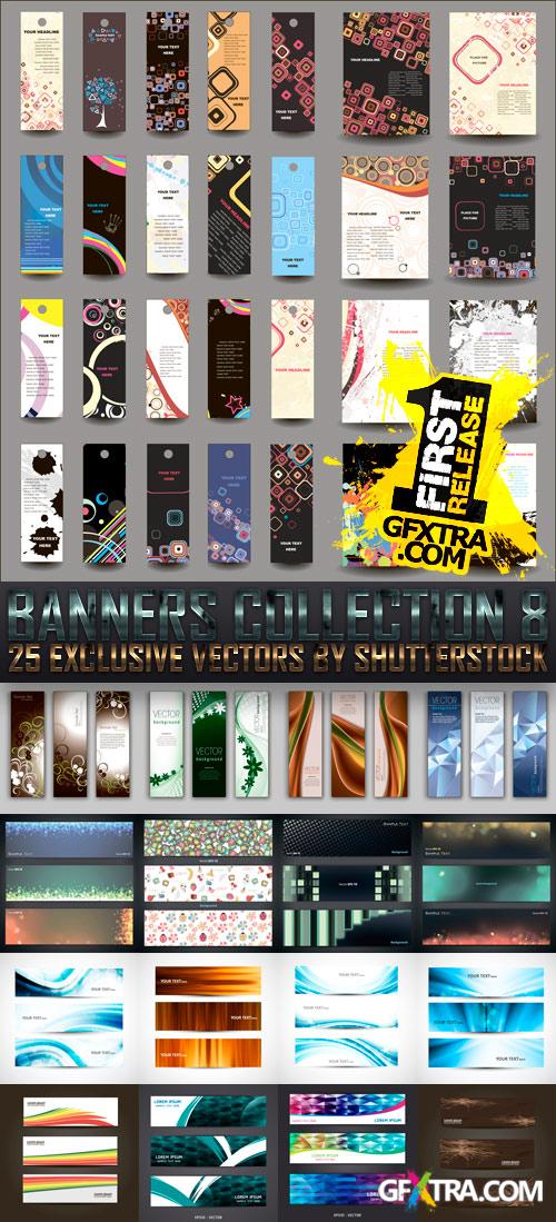 Amazing SS - Banners Collection 8, 25xEPS