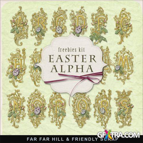 Scrap-kit - Easter Alpha