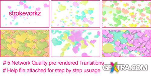 Transitions: Romantic Hearts Transition Pack