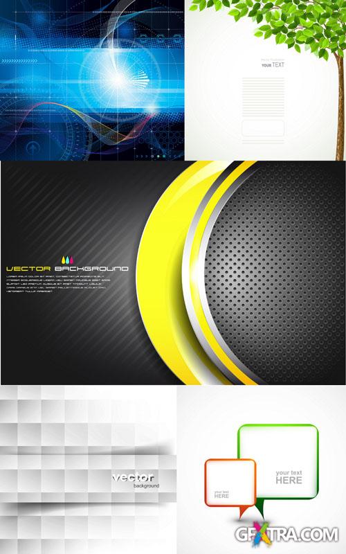 Backgrounds Vector Set #55