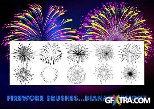 Firework Photoshop Brushes