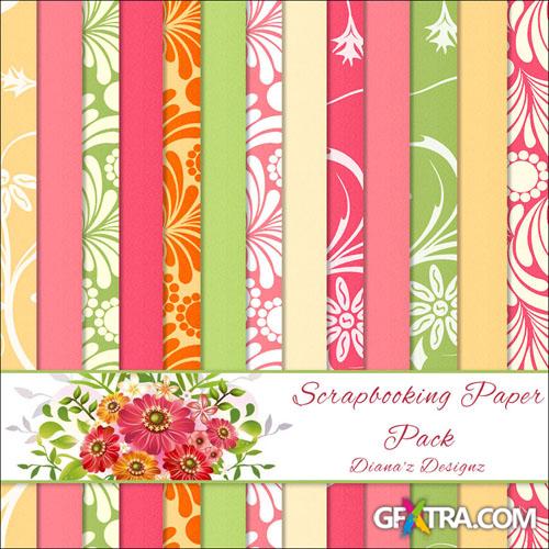 Scrapbooking Paper Backgrounds #3