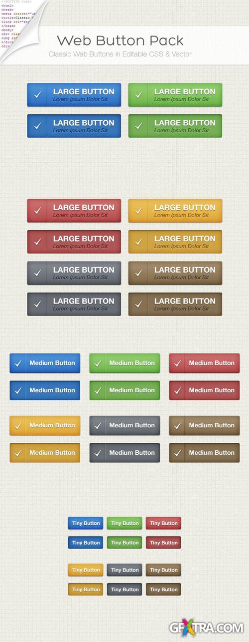 MediaLoot - Classic Web Button Pack