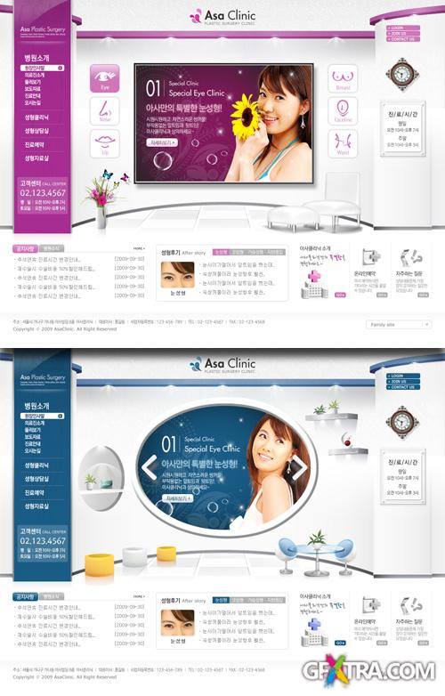 PSD Web Templates - Special Eye Clinic