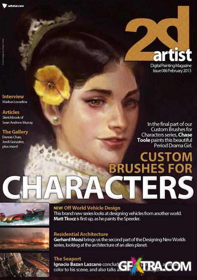 2DArtist Issue 086 - February 2013