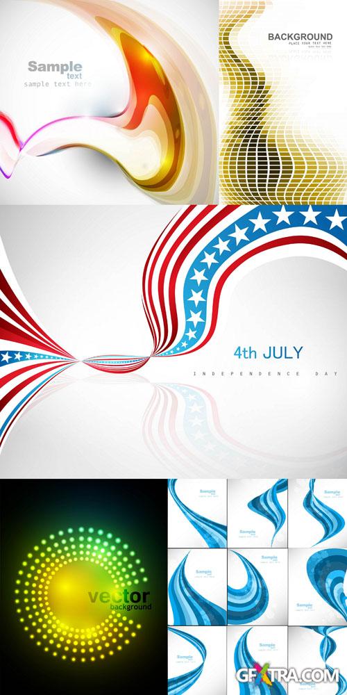 Backgrounds Vector Set #61