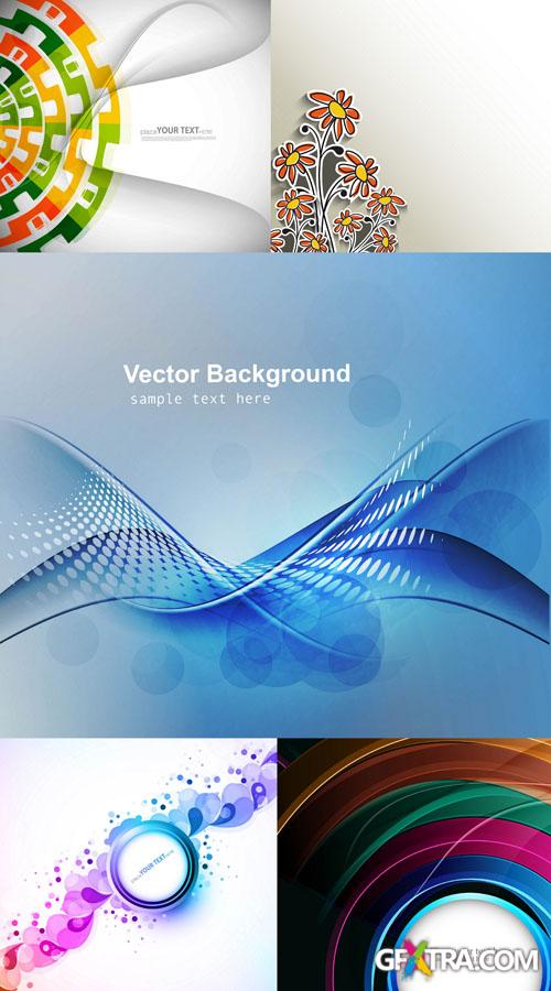 Backgrounds Vector Set #64