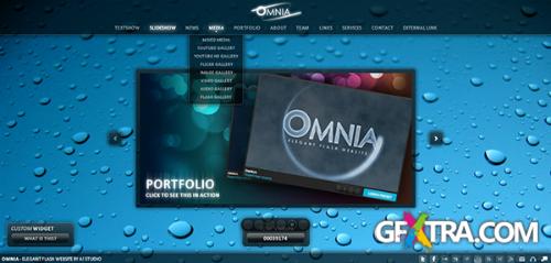 ActiveDen - OMNIA - Elegant Flash Website - Nulled Rip