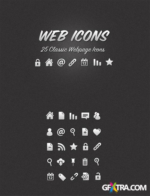 WeGraphics - Classic Web Icons Vol 1