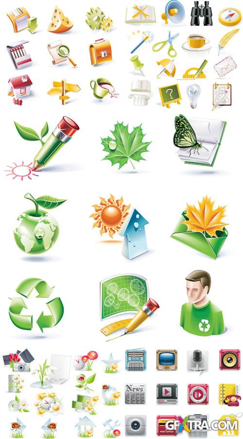 Icons & Objects for Vector Design #12