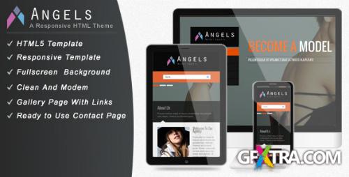 ThemeForest - Angel - Responsive Model Agency Website Template