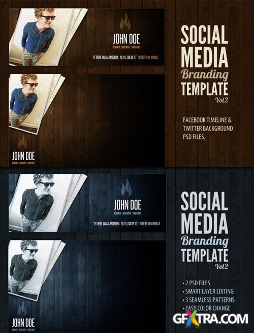 WeGraphics - Social Media Branding Kit Vol 2