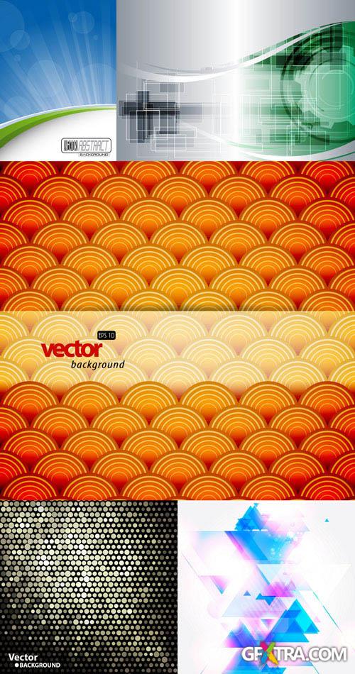 Backgrounds Vector Set #66