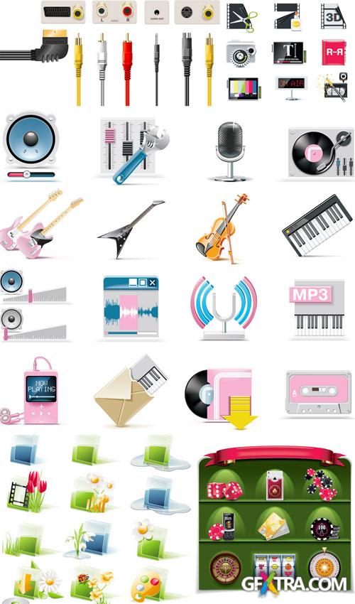 Icons & Objects for Vector Design #20