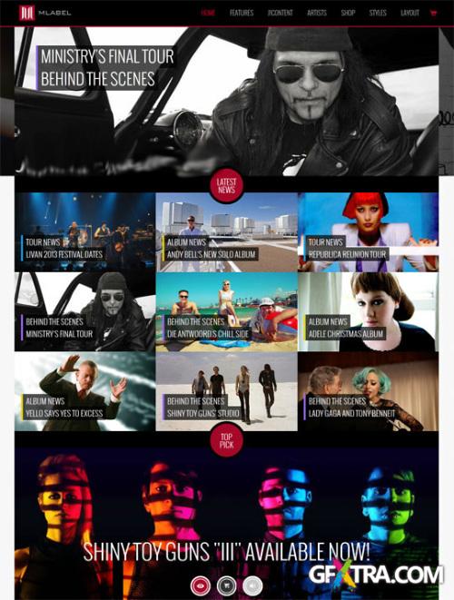 JoomlaXTC - M-Label E-Shopping template Joomla 2.5 & 3.0