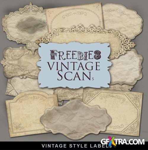 Scrap-kit - Vintage Style Labels