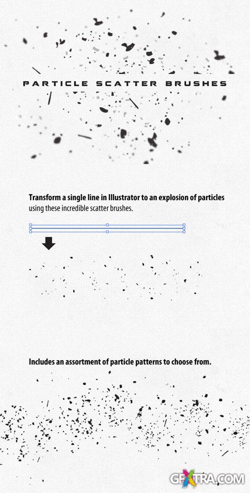 WeGraphics - Vector Particle Scatter Brushes