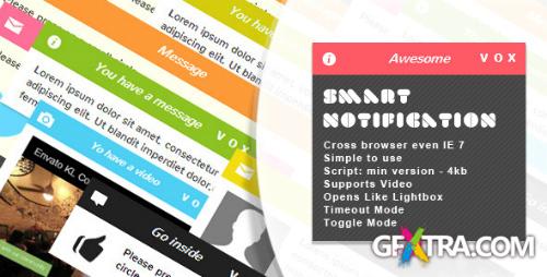 CodeCanyon - Smart Notification | jQuery Plugin