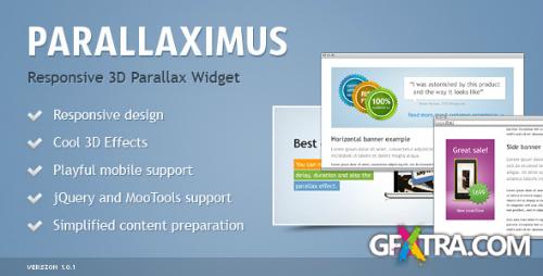 CodeCanyon - Parallaximus - Responsive 3D Parallax Widget