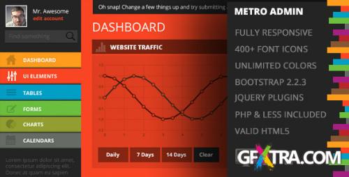 ThemeForest - METRO - Premium Admin Template