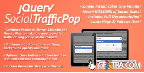 CodeCanyon - Social Traffic Pop v3.1 - Script For WordPress