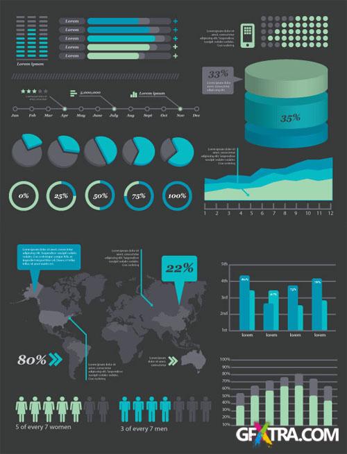 WeGraphics - Vector Infographic Kit