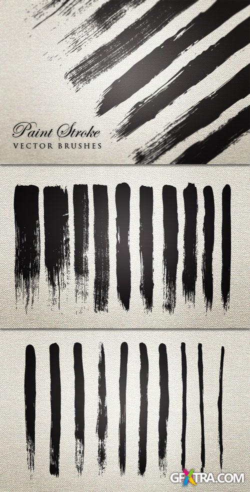 WeGraphics - Vector Paint Stroke Brushes