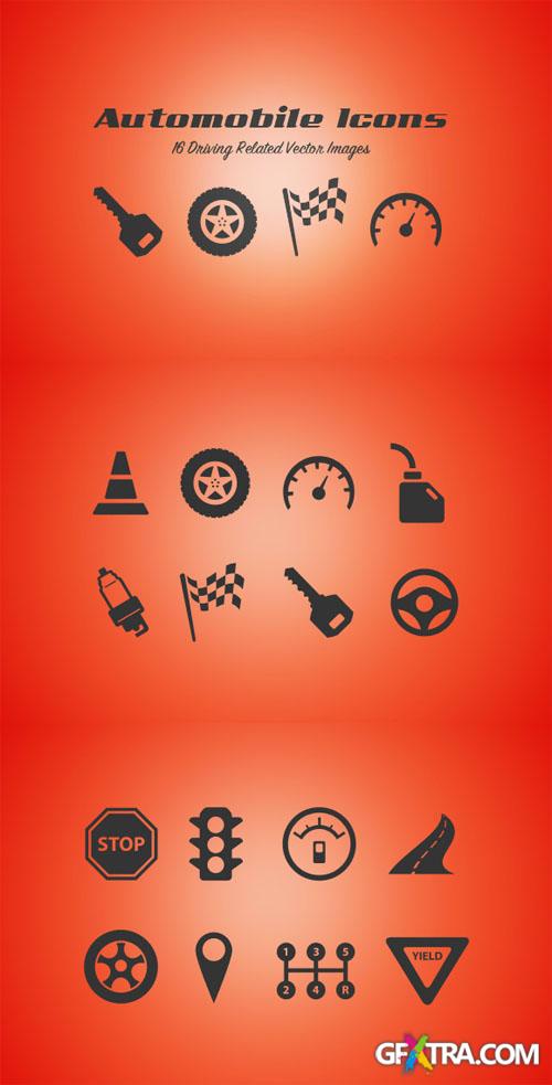 WeGraphics - Automobile Icon Set