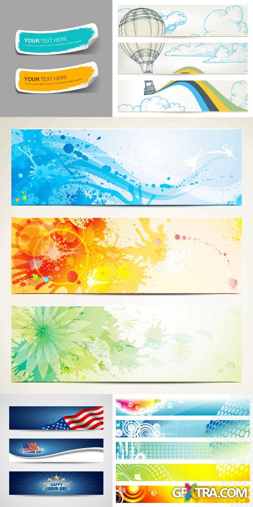 Banner Vector Set #28