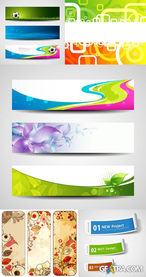 Banner Vector Set #29