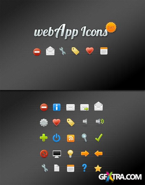 WeGraphics - webApp Icon Set