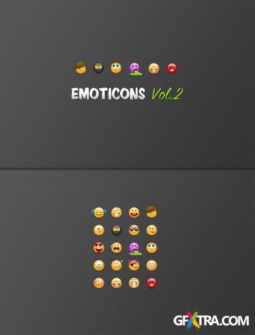 WeGraphics - Emoticons Vol 2